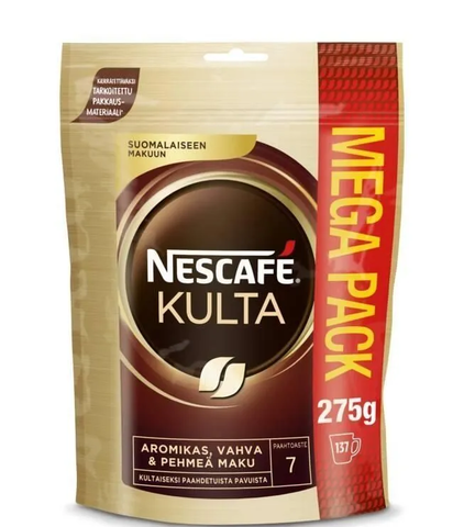 купить Кофе растворимый Nescafe Kulta, 275 г пакет