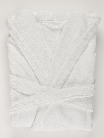 Халат махровый Abyss & Habidecor Алекс белый