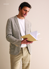 Структурированный пиджак из трикотажа в мелкую клетку Black Label