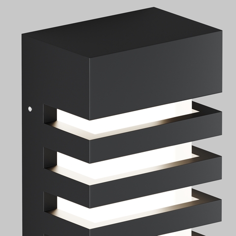 Уличный настенный светильник Maytoni Remsa O034WL-01B