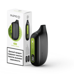 Одноразовая электронная сигарета Plonq Max Smart - Зеленое Яблоко (8000 затяжек)