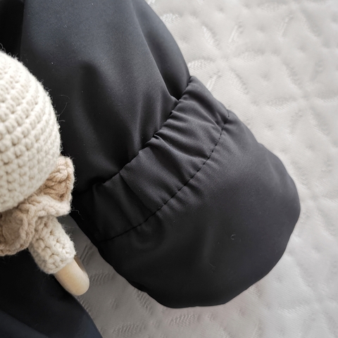 Комбинезон детский, зимний, от 3-6 мес, серый