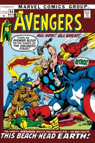The Avengers Omnibus Vol. 4 HC Neal Adams DM Var The Avengers Omnibus Vol. 4 HC Neal Adams DM Var