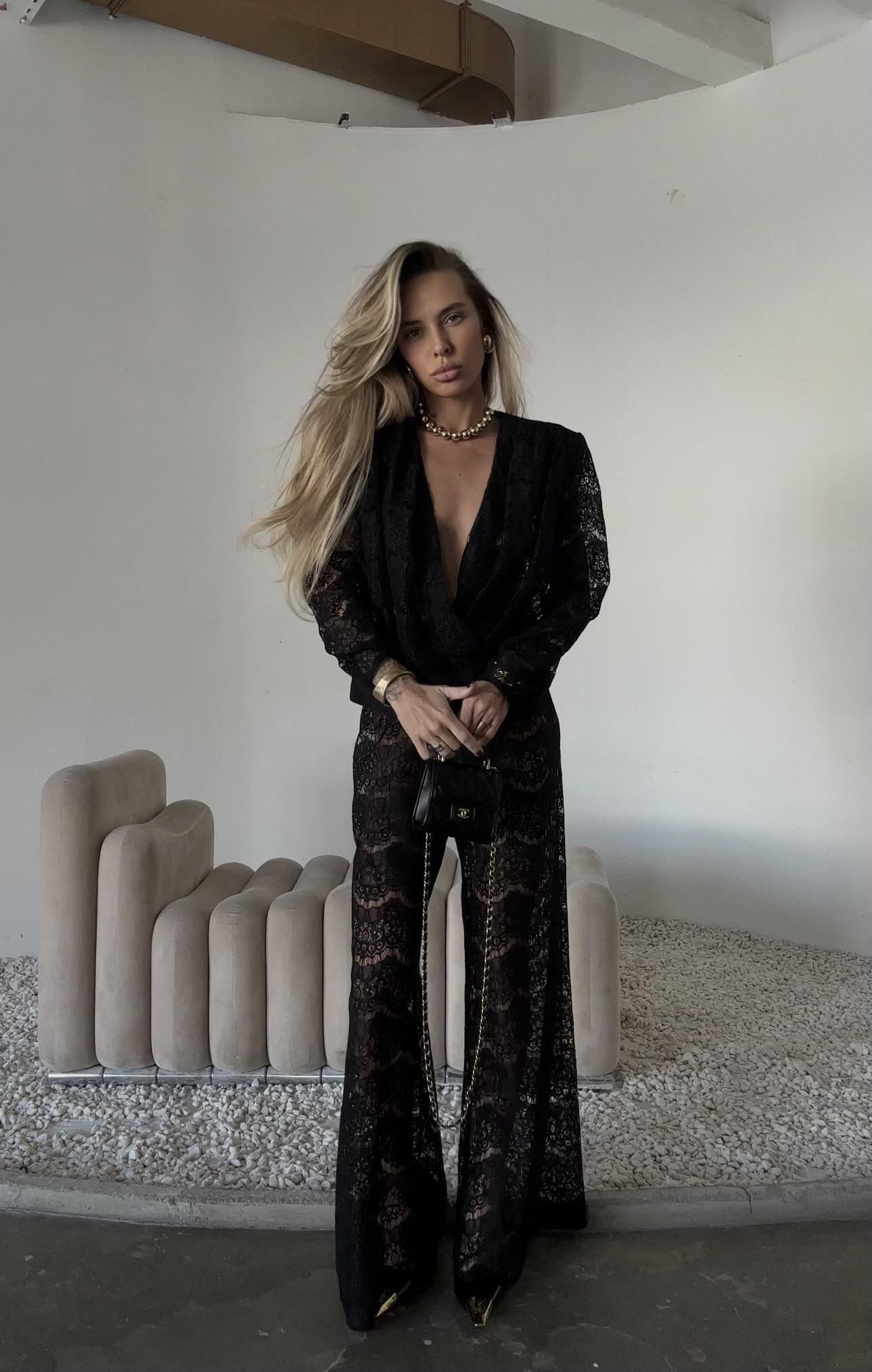 Брюки палаццо LACE