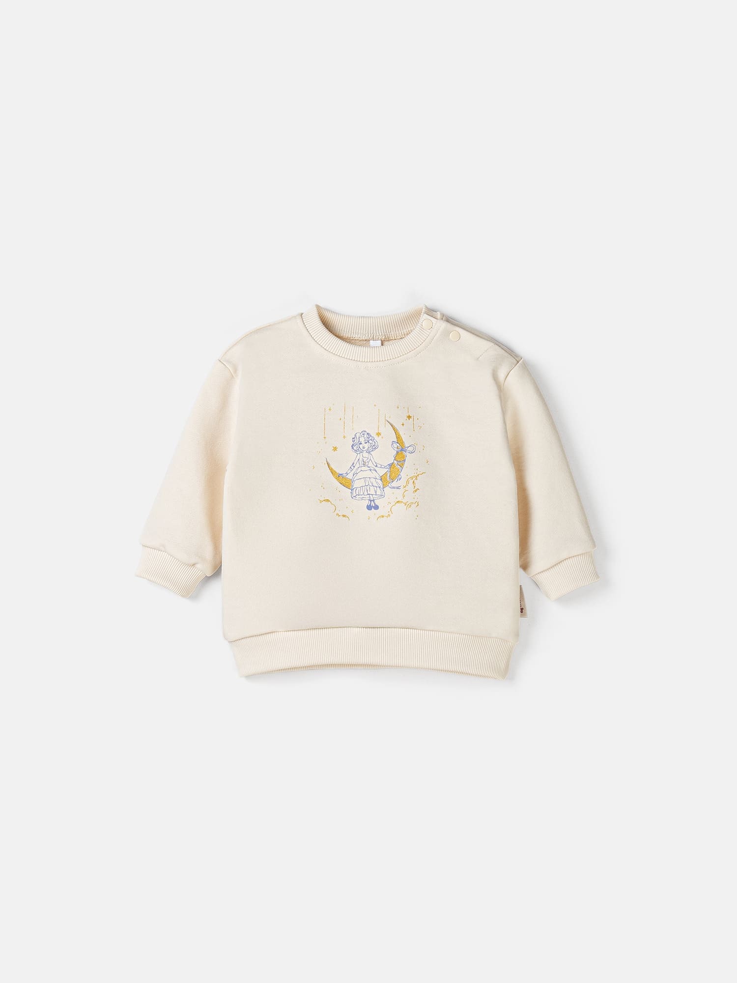 свитшот "лунная сказка" утепленный без начеса 0+  фотография