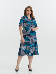 4536 Халат на пуговицах