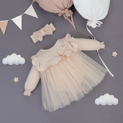 Платье-боди с повязкой на голову