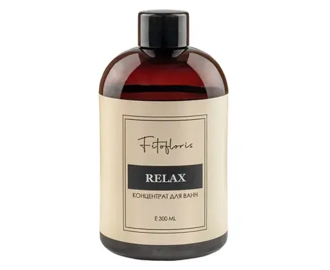 Концентрат для ванн Фитофлорис расслабляющий, 300 мл, Алфит Плюс