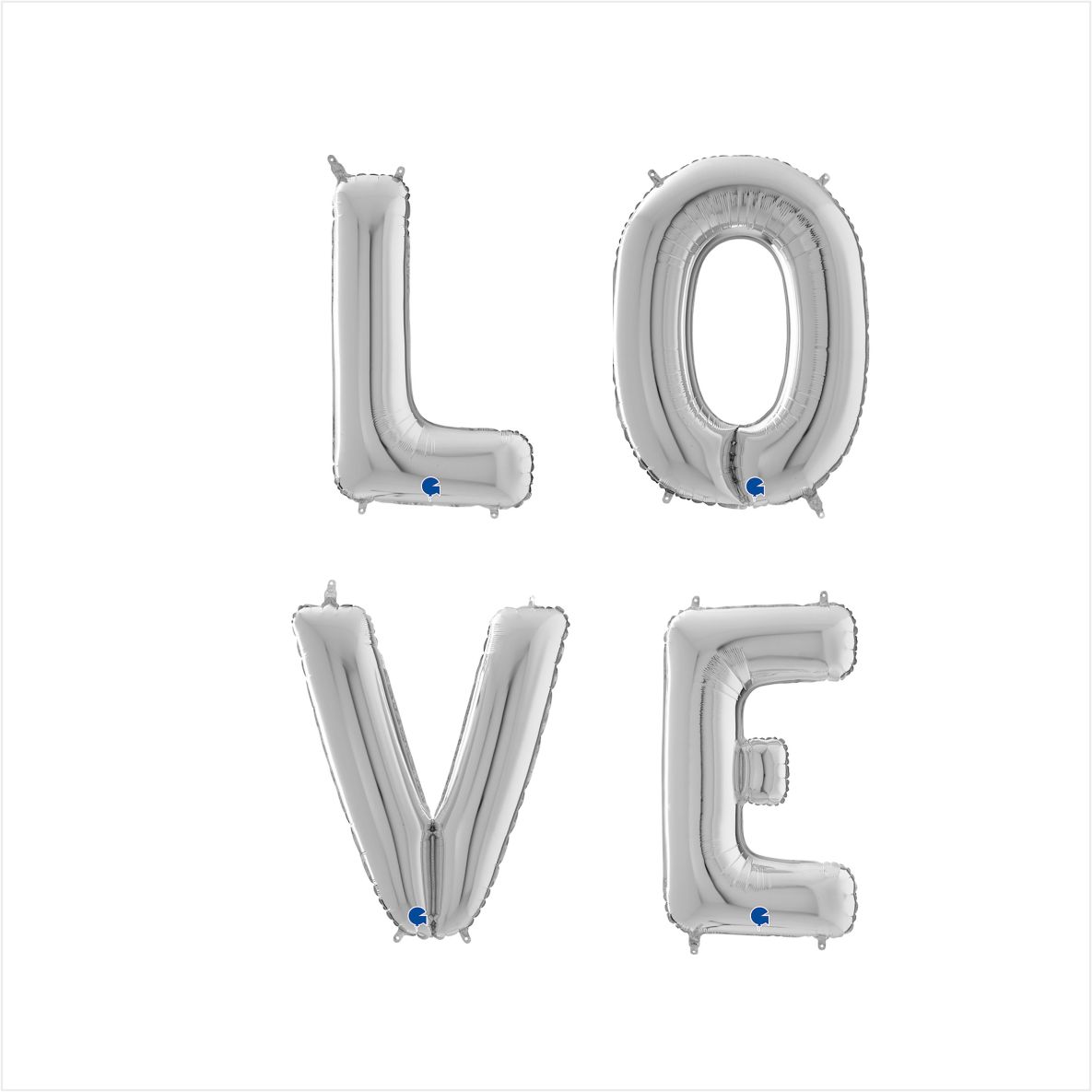 Г Надпись, Love, Серебро, 26