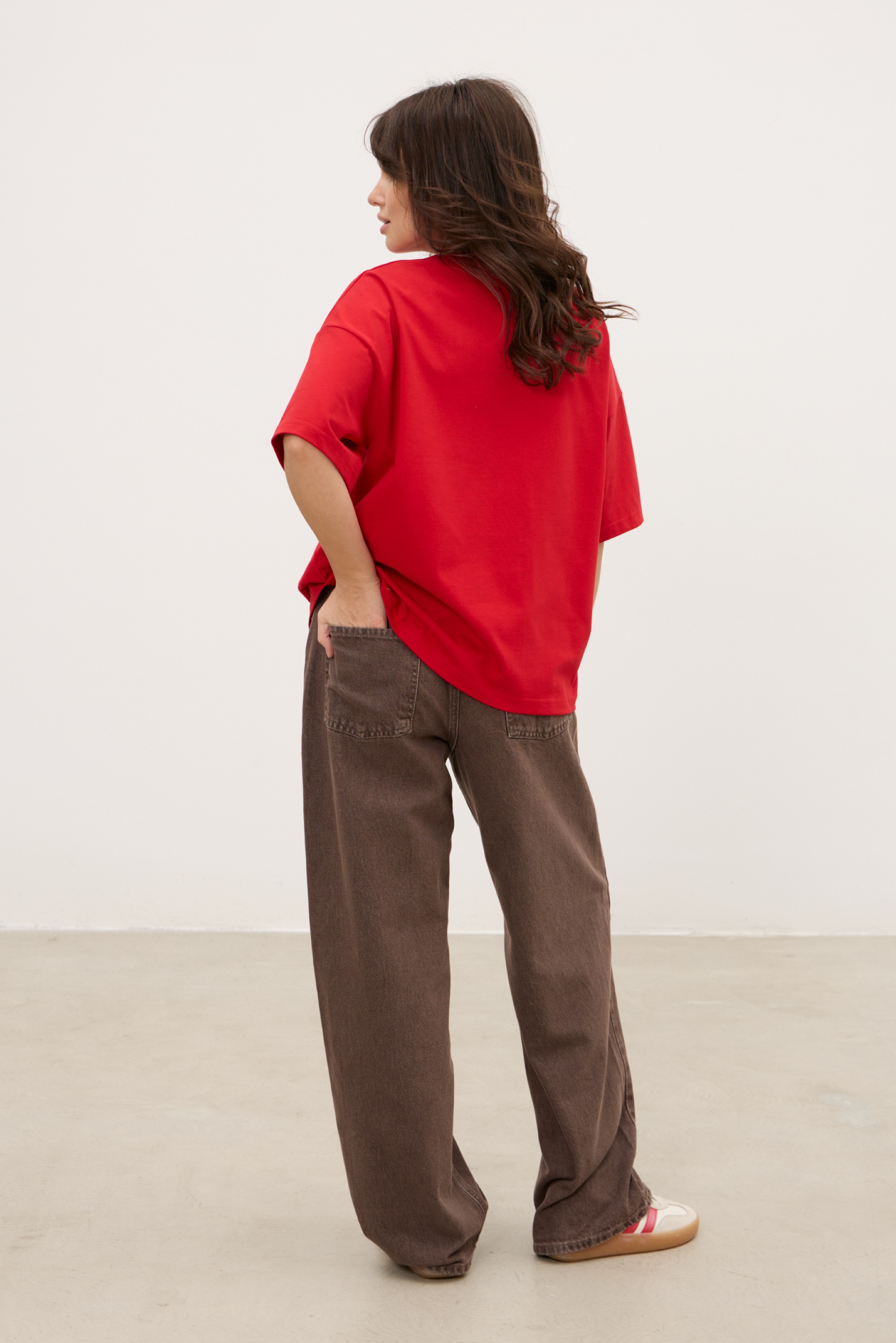 Футболка EMPATHY, красная