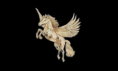 Силиконовый молд № 492 Пегас левый