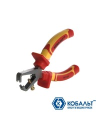 Клещи для снятия изоляции КОБАЛЬТ диэлектрические 160 мм, CR-V (647-239)
