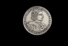 Силиконовый молд Монета 1720 г .Петр -самодержец