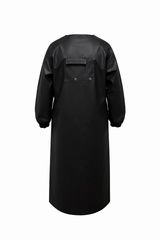 Фартук влагозащитный с рукавом с карманом (Oxford 900D PU 5000, Черный)