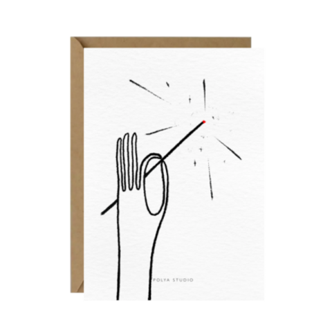 Открытка SPARKLER