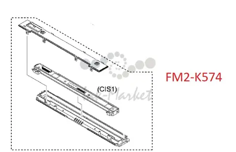 Линейка сканирования верхняя в сборе Canon MF46x (FM2-K574) OEM