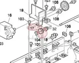 AB013798 Шестерня - зубьев 18 оригинал (актуальный артикул: AB013798) для Ricoh