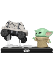 Фигурка Funko POP! Moment Bobble Star Wars M & G Grogu with Polar Mouse Droid