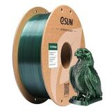 Пластик для 3D-печати eSUN PLA-Silk Magic, 1,75 мм, 1 кг, чёрный/зелёный, PLA-SKMG175B-BG1P1