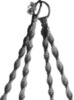 Картинка кресло подвесное Skully  dark grey - 7