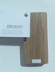 Межкомнатная дверь Браво - 22 Organic Oak (Органик Оак), стекло Magic Fog ТМ Браво