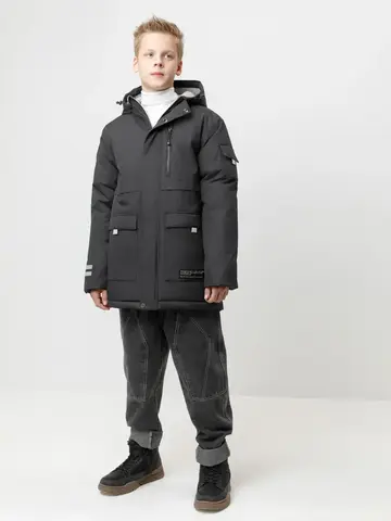 куртка  для мальчика  ВК 36105/3 ГР (128-158)