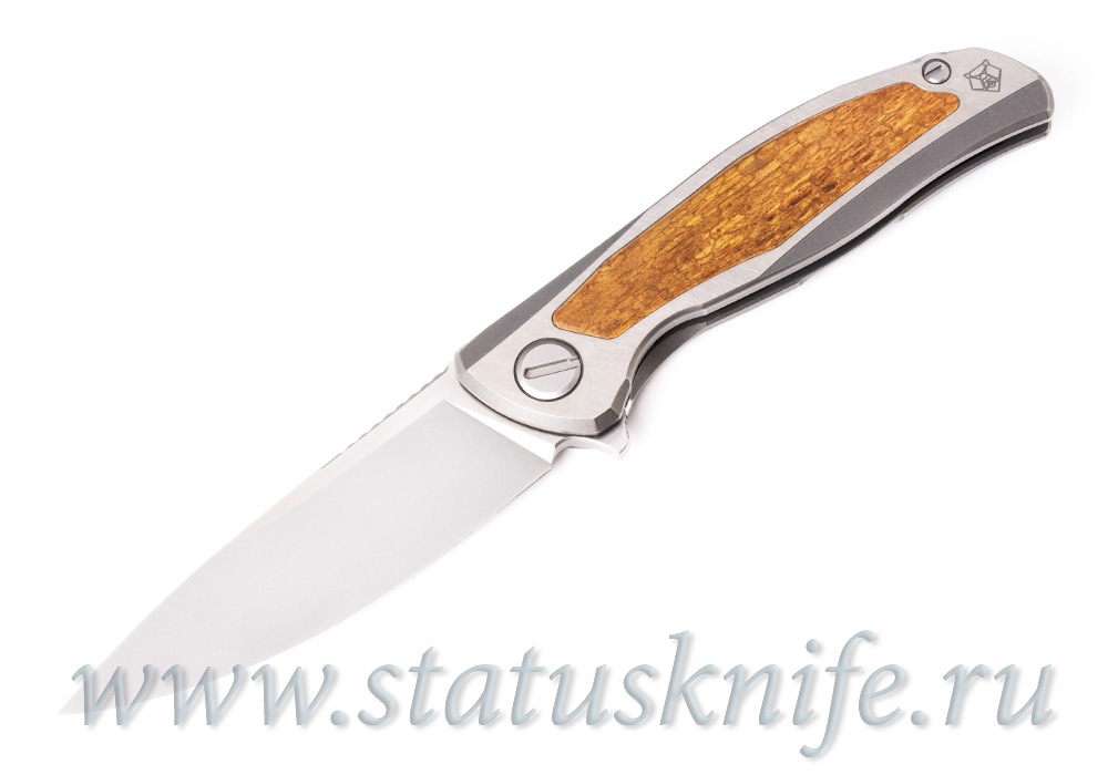 Нож Широгоров Флиппер F95NL Canaito Wood S90V MRBS