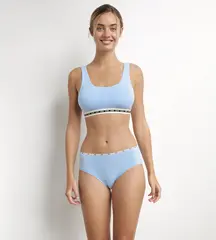 Бюстгальтер-топ без косточек DIM 0DD8 | Лазурно-Голубой