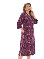 4067/2 Халат на пуговицах