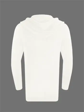 Кардиган с капюшоном из хлопка