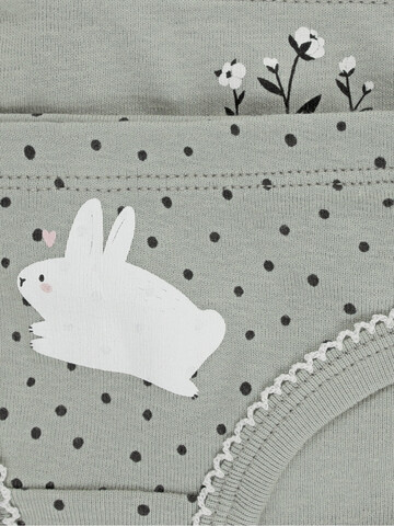 набор трусы/ уп  для девочки  К 1978-3уп/темно-оливковый,горошки