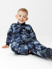 комбинезон  для мальчика  ФЛ 60005/н/11 ГР