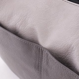 Сумка Саломея 506 мульти итальянский серо-черный