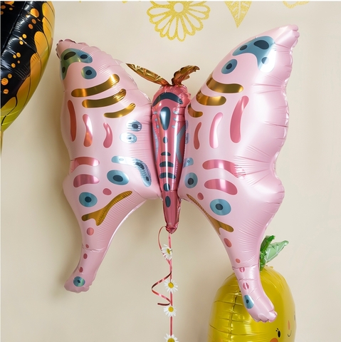 Фигура Бабочка розовая, 91 см