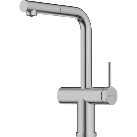 Omoikiri 4994589 Смеситель Karatsu-S-BN латунь/нержавеющая сталь