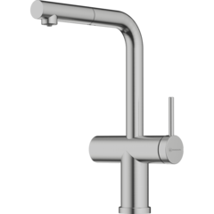 Omoikiri 4994589 Смеситель Karatsu-S-BN латунь/нержавеющая сталь фото