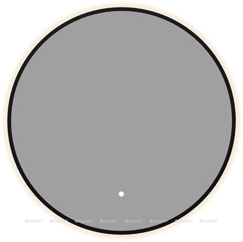 Aquanet 367652 Зеркало Контур D 600 LED ТХ цв. черный (367652)