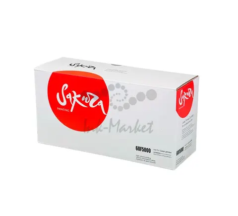 Картридж Sakura 60F5000 для Lexmark, черный, 2500 к.