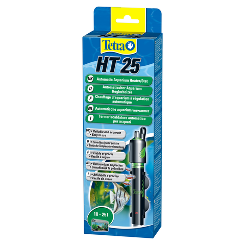 Tetra HT 25 терморегулятор 25Вт для аквариумов 10-25 л