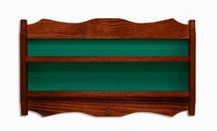 Полка для шаров навесная (орех пекан, 60 х 34 х 9 см)