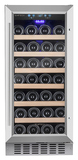 Винный шкаф Temptech Premium WPQ38SCS нерж. сталь