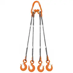 Строп 4СК-3,20 т. (L=1,50м) Звено РТ-3 с кч din 2,0 т опрессовка Magnus-Profi SZ025294