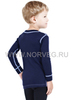 Терморубашка из шерсти мериноса Norveg Soft Dark Blue детская