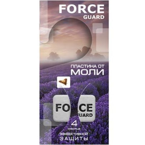 Force guard антимоль пластина в крючке