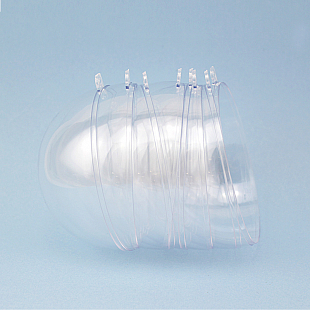 Заготовка-шар, пластик, Прозрачный, D=16 см, 1 шт.