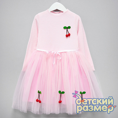 Платье «вишенки» (лапша) 110-122