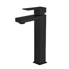 Смеситель для раковины высокий HAIBA HB11803-7 черный