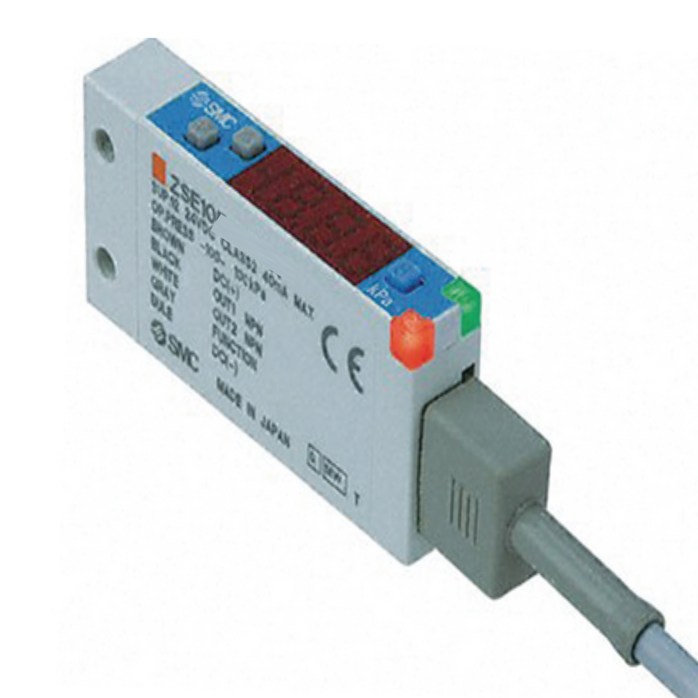 ISE10-M5-C-G-XTP01   Компактный датчик давления с цифр. индикацией, М5, -0.1~1.0 МПа, NPN, 1~5V