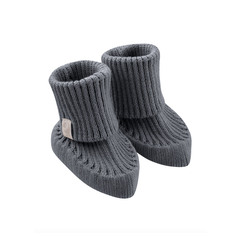 Пинетки вязаные Lite (графит)