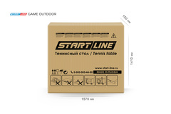 Стол теннисный Game Всепогодный с сеткой Black